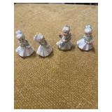 5 BONE CHINA FIGURINES