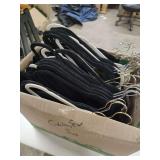 VELVET CLOTHES HANGERS