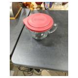 ANCHOR HOCKING 8 CUP MEASURING BOWL WITH LID