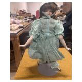 OLD VINTAGE PORCELAIN DOLL