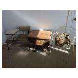 Desk, Chairs, and Tools