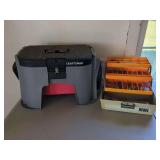 Craftsman Tool Box with Power Outlet and Rebel Tackle Box