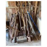 Collection of Assorted Gardening Tools