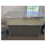 Glass Display Cabinet with Stand