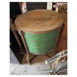 Wringer Washing Machine with Assorted Contents