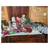 Christmas Decorations, Display Shelf, Stuffed Toys, and More