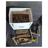 Box of Mixed Wrenches, Chisels and Other Hand Tools