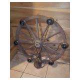 Wagon Wheel Chandelier Light Fixture