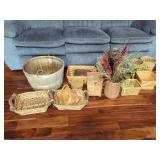Assorted Woven Baskets
