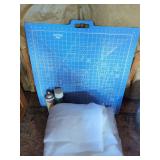 Quilting Supplies: Cutting Mat, Batting, and Basting Spray