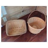 Longaberger Baskets Pair