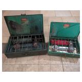Two Coleman Camping Stoves