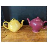 Two Ceramic Teapots: Lyons Tea & McCormick Tea