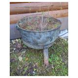 Iron Kettle on Stand