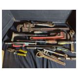 Hand Tools Including Wrenches, Screwdrivers, and Pliers