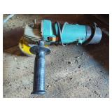 Electric Angle Grinder with Dewalt Grinding Wheel