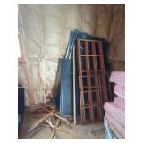 Wood Window Frames and Screens