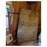 Comfort Touch Mattress with Rolling Bed Frame