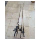 Fishing Rod and Reel Assortment
