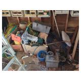 Nails, Screws, Cords, and Metal Tool Boxes
