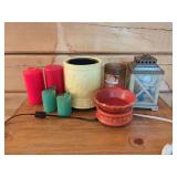 Candles and Wax Warmers with Candle Lantern