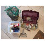 Fishing Tackle Box and Assorted Supplies