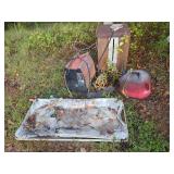 ATD 37155 155 Amps Welder, Gas Can and Steel Tank