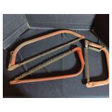 Group of Three Bow Saws