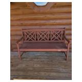 Wooden Outdoor Bench