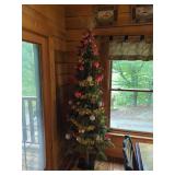 Decorated Christmas Tree with Ornaments