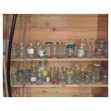 Various Glass Jars