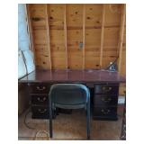 DMI Furniture Desk with Drawer Contents