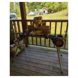 DeWalt Compound Miter Saw with Kobalt Miter Saw Stand