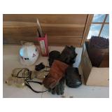 Welding Safety Gear, Rods, and Soldering Iron