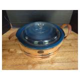 Peterboro Basket Co Casserole Pot with Lid