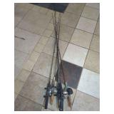 Fishing Rod and Reel Assortment - Includes Zebco and Shakespeare