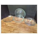 Lyfex Glass Bowl and Plate Set