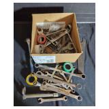 Box of Wrenches and Tools