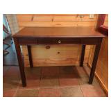 Kimball Wood Desk with Single Drawer