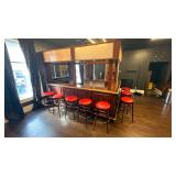 Lounge/Commercial Bar with Lighting and Stools
