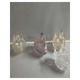 Swan Shaped Trinket Dishes