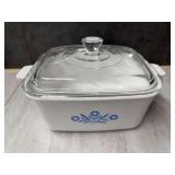 Corning Ware Blue Cornflower 1.5 Qt. Casserole Dish with Lid