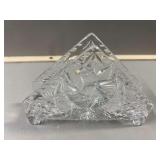 Cut Glass Napkin Holder