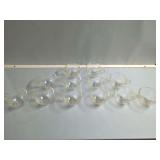 Clear Glass Tea Cups