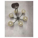 Six-Light Ceiling Fixture
