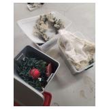 Holiday Decorations and Exercise Equipment