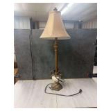 Accent Lamp with Tan Shade