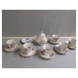 China Tea Set with Courting Couple Design