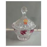 Anna Hutte Bleikristall Lidded Candy Dish
