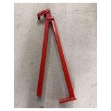 Red Metal Post Puller